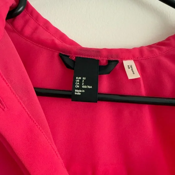 Pink blouse button up - Picture 2 of 2